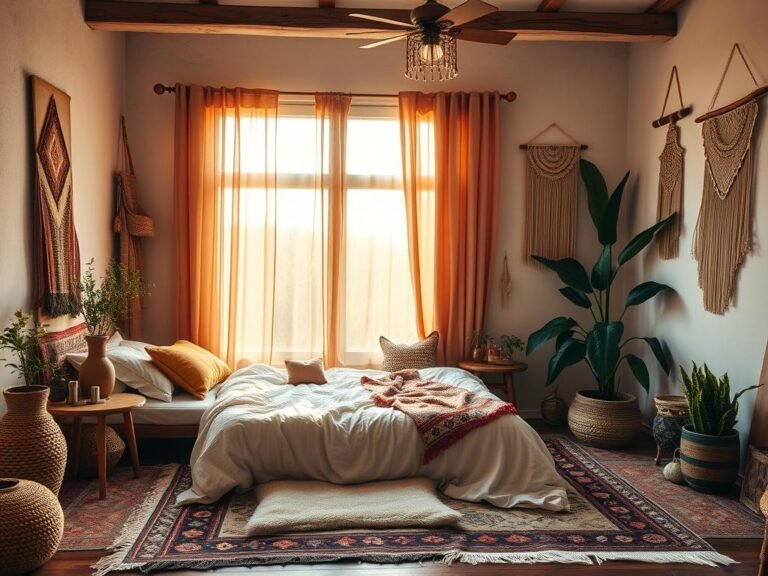 Boho Bedroom Inspirations: Effortless & Dreamy Decor