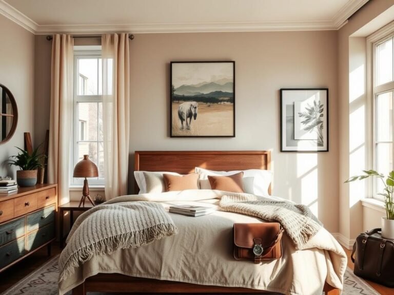 Inspiring Men Bedroom Ideas: Mens Style for Room Design