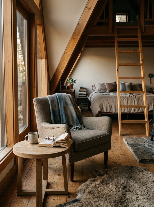 Nordic A-Frame Loft