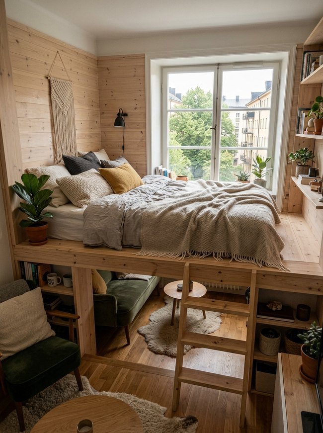 Hygge Loft Sleeping Nook