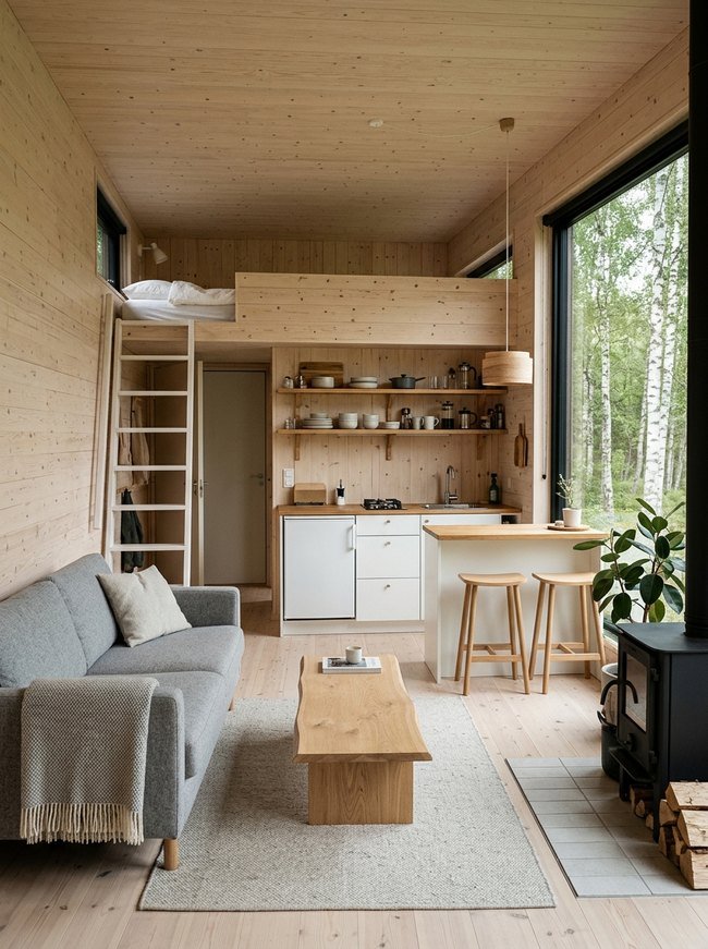 Minimalist Cabin Retreat