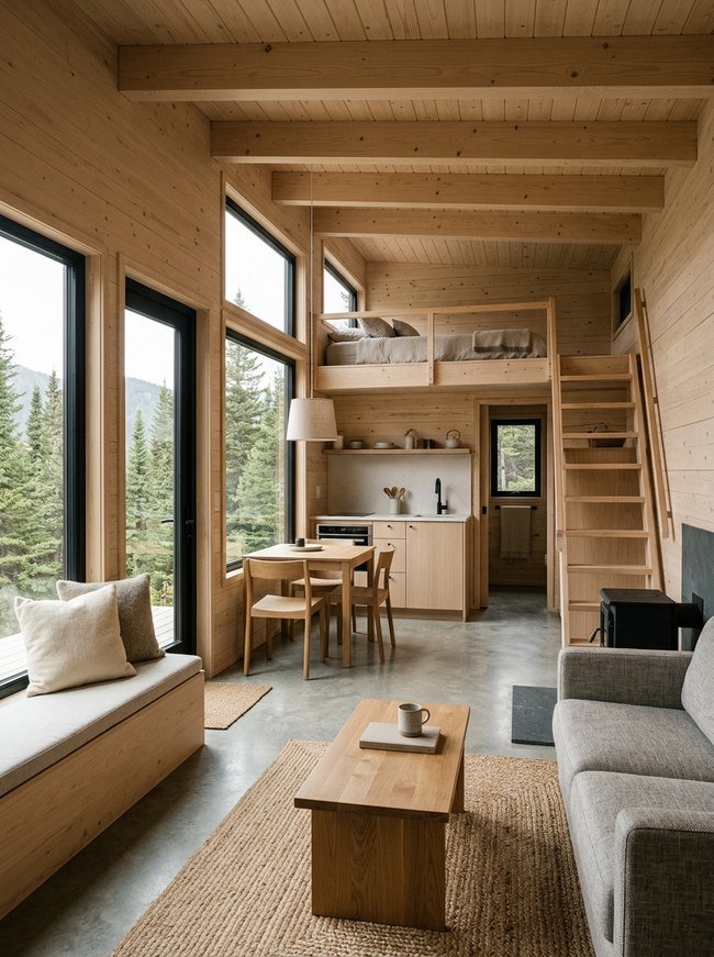 Minimalist Cabin Retreat