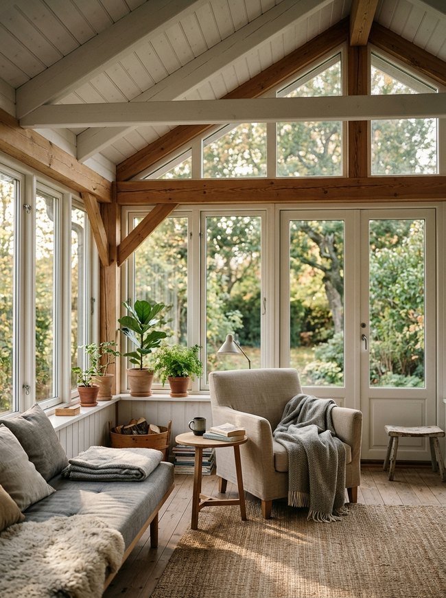 Gable Wall Sunroom