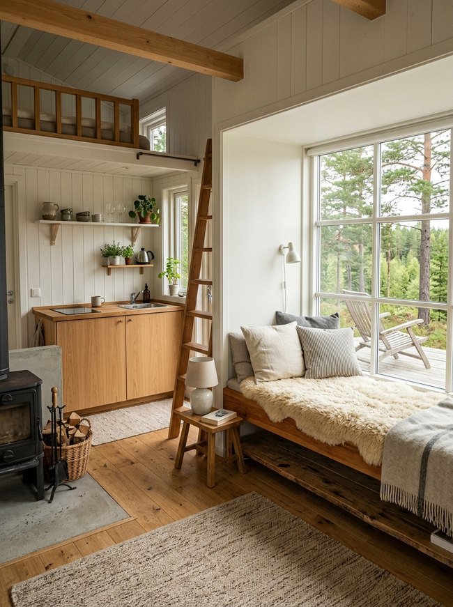 Sheepskin Window Daybed