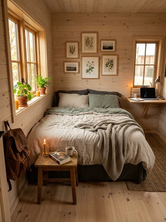 Candlelit Cozy Bedroom