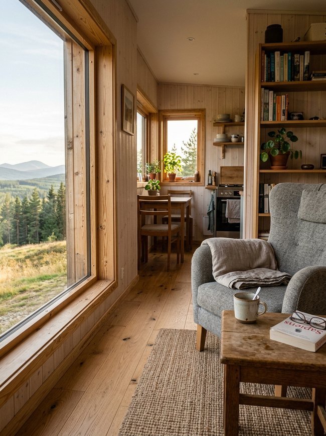 Pine Framed Vista